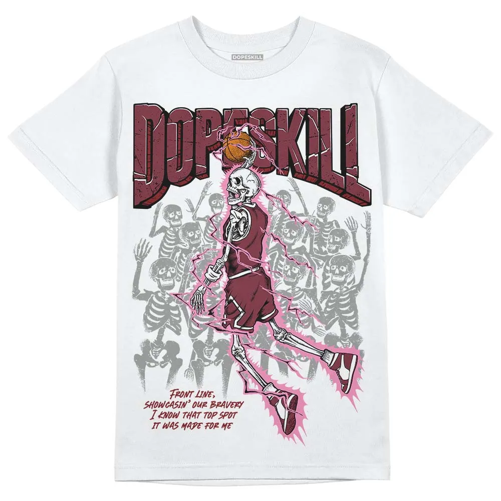 Team Red 1s DopeSkill T-Shirt Thunder Dunk Graphic sold by DopeSkill