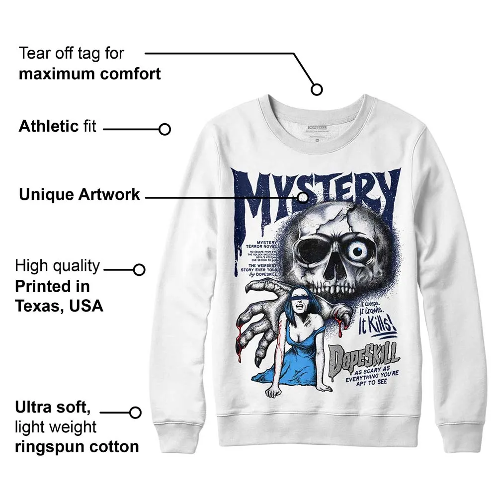 AJ Spizike White Obsidian DopeSkill Sweatshirt Mystery Ghostly Grasp Graphic sold by DopeSkill product image thumbnail 3