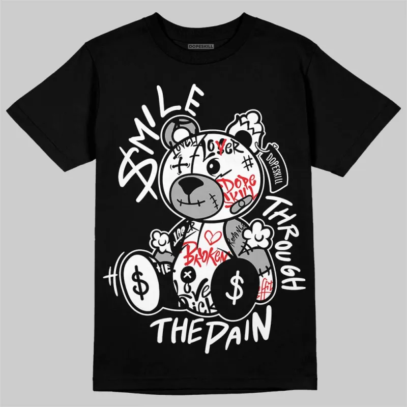 White Thunder 4s DopeSkill T-Shirt Smile Through The Pain Graphic sold by DopeSkill
