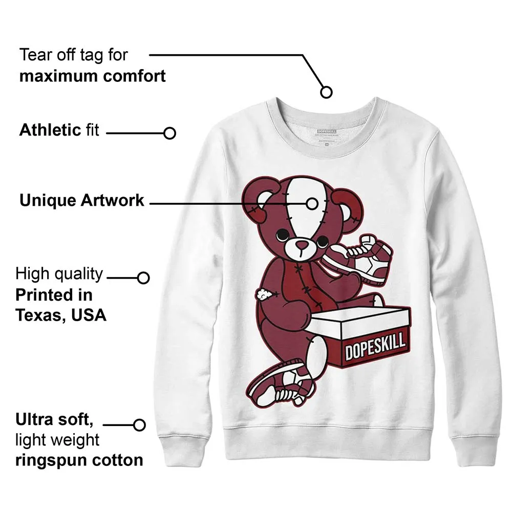 Team Red 1s DopeSkill Sweatshirt Sneakerhead BEAR Graphic sold by DopeSkill product image thumbnail 3