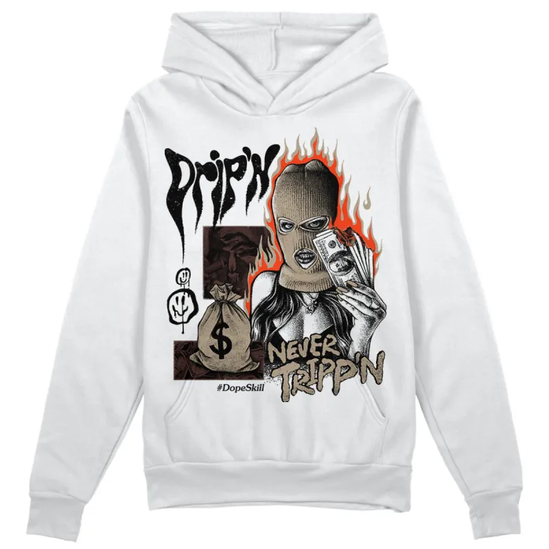 Latte 1s DopeSkill Hoodie Sweatshirt Drip'n Never Tripp'n Graphic sold by DopeSkill