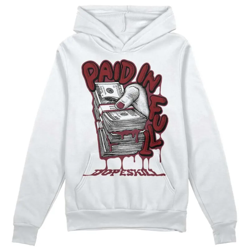 Team Red 1s DopeSkill Hoodie Sweatshirt Paid In Full Graphic sold by DopeSkill