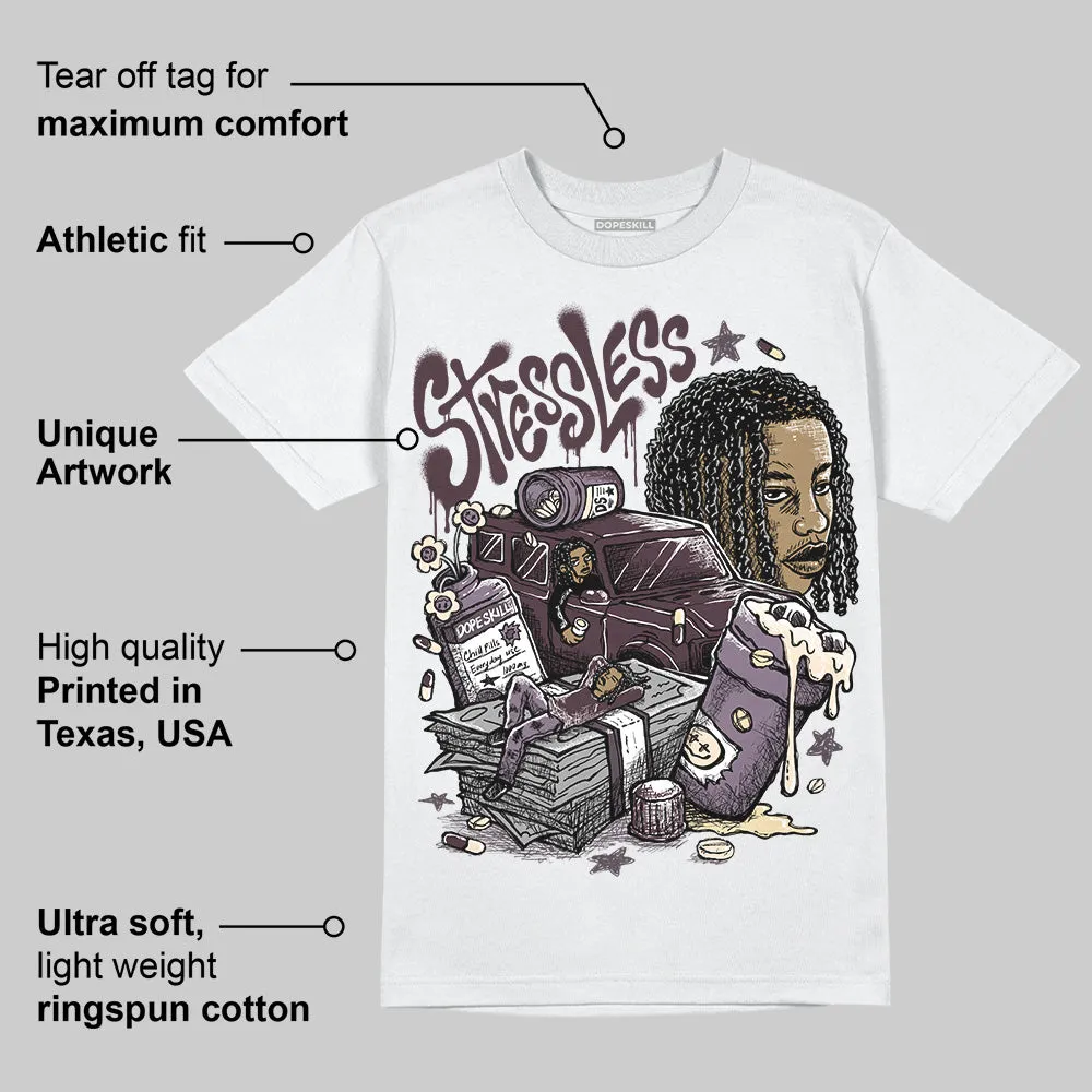Burgundy Crush 3s DopeSkill T-Shirt Stressless Graphic sold by DopeSkill product image thumbnail 3