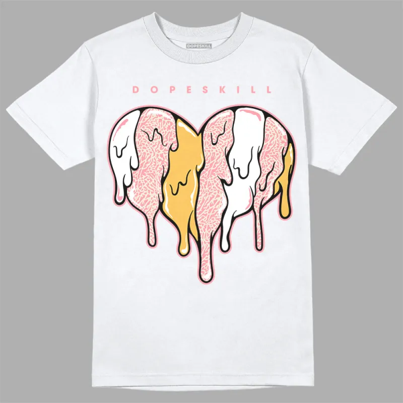 Red Stardust 3s DopeSkill T-Shirt Slime Drip Heart Graphic sold by DopeSkill