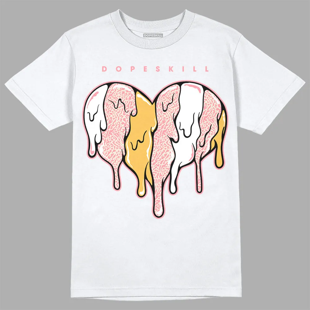 Red Stardust 3s DopeSkill T-Shirt Slime Drip Heart Graphic sold by DopeSkill