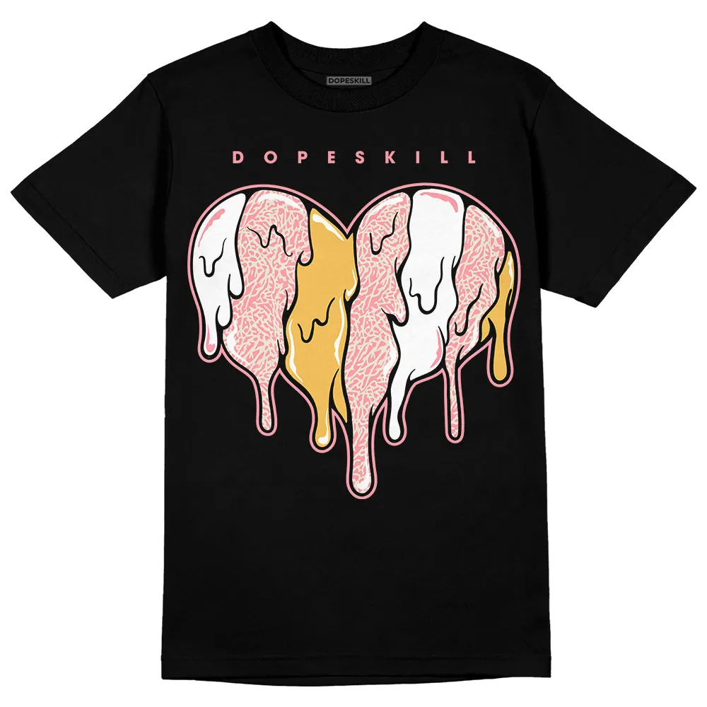 Red Stardust 3s DopeSkill T-Shirt Slime Drip Heart Graphic sold by DopeSkill product image thumbnail 2