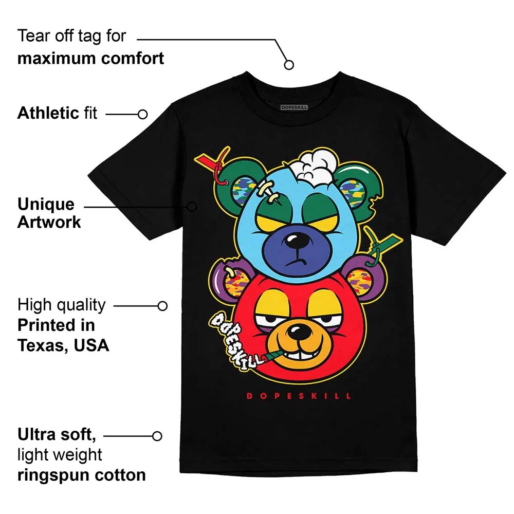 GS 'Six Championships' 1s DopeSkill T-Shirt New Double Bear Graphic sold by DopeSkill product image thumbnail 3