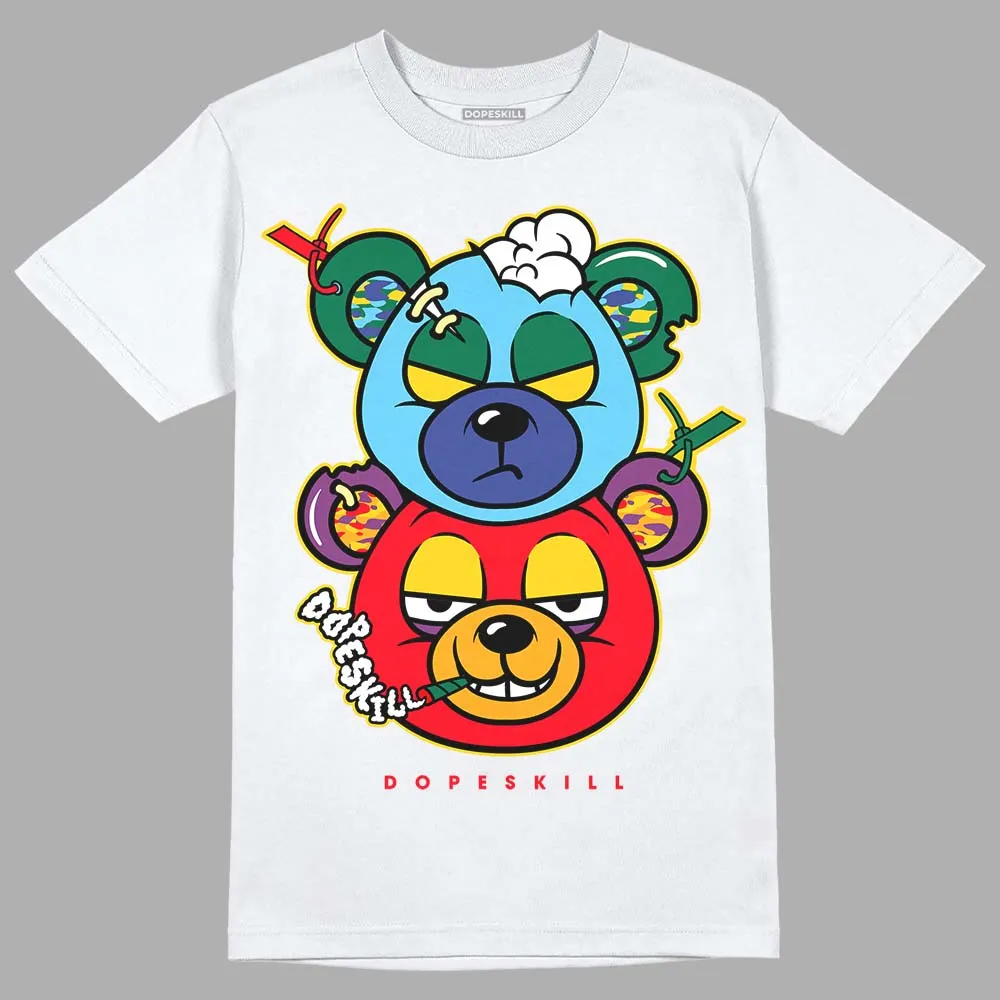 GS 'Six Championships' 1s DopeSkill T-Shirt New Double Bear Graphic sold by DopeSkill product image thumbnail 2