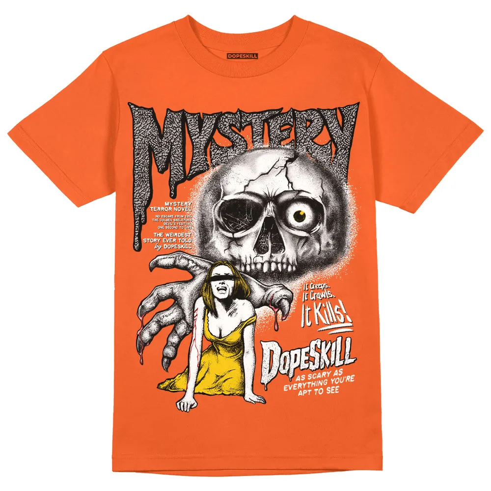Georgia Peach 3s DopeSkill Orange T-shirt Mystery Ghostly Grasp Graphic sold by DopeSkill