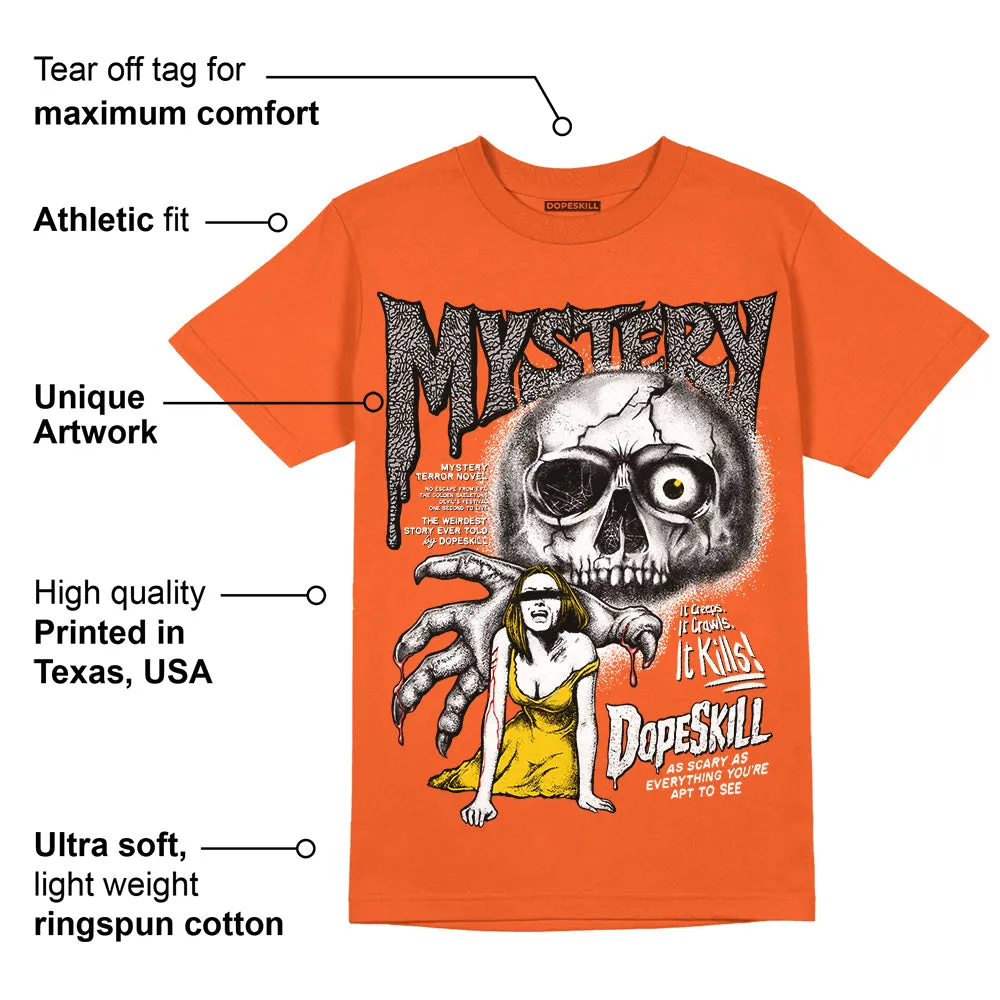 Georgia Peach 3s DopeSkill Orange T-shirt Mystery Ghostly Grasp Graphic sold by DopeSkill product image thumbnail 2