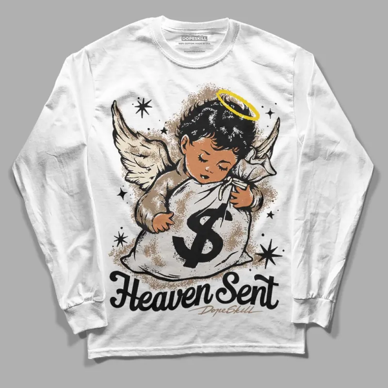 Sail 5s DopeSkill Long Sleeve T-Shirt Heaven Sent Graphic sold by DopeSkill