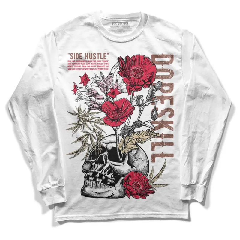 Dunk Bacon DopeSkill Long Sleeve T-Shirt Side Hustle Graphic sold by DopeSkill