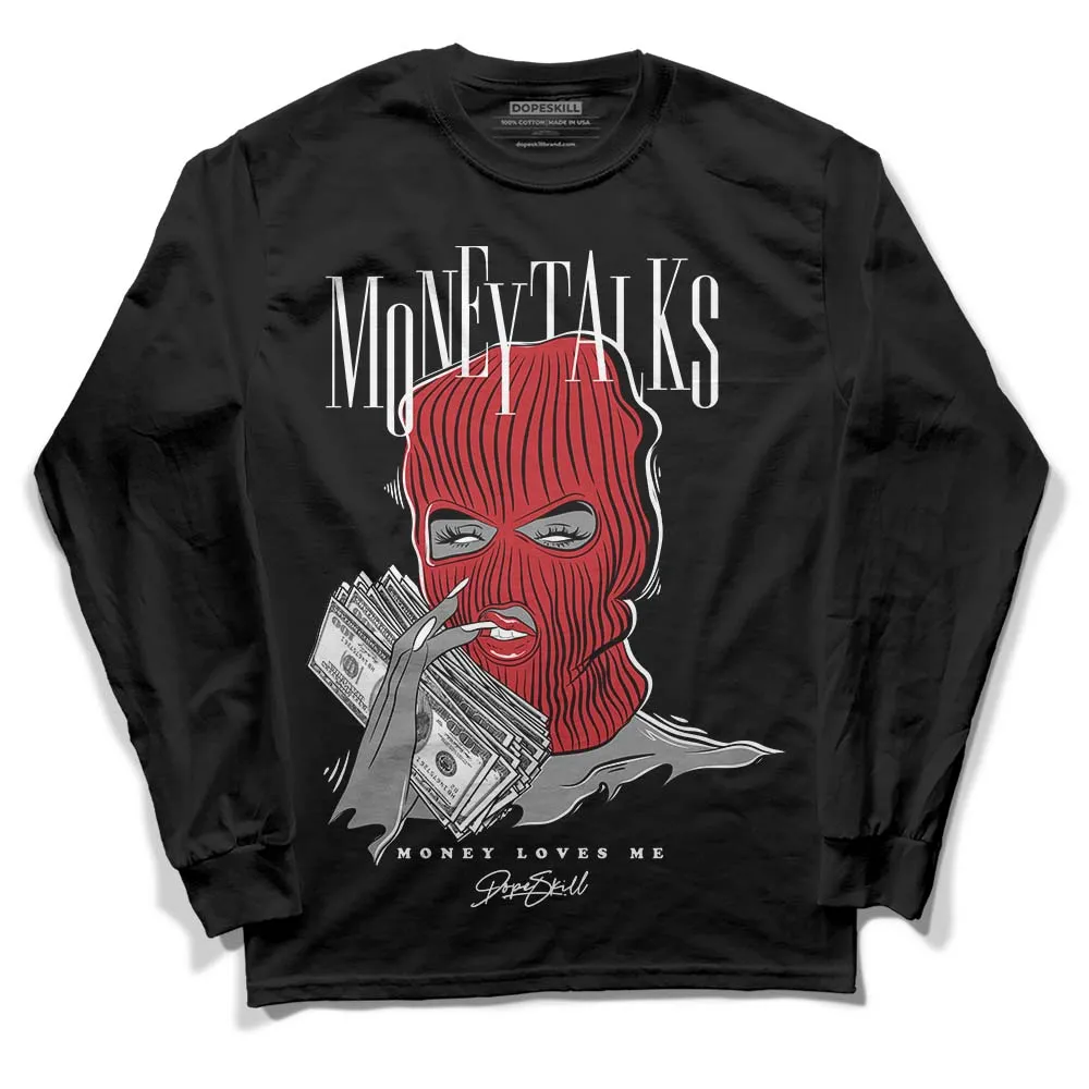 Red Taxi 12s DopeSkill Long Sleeve T-Shirt Money Talks Graphic sold by DopeSkill product image thumbnail 2