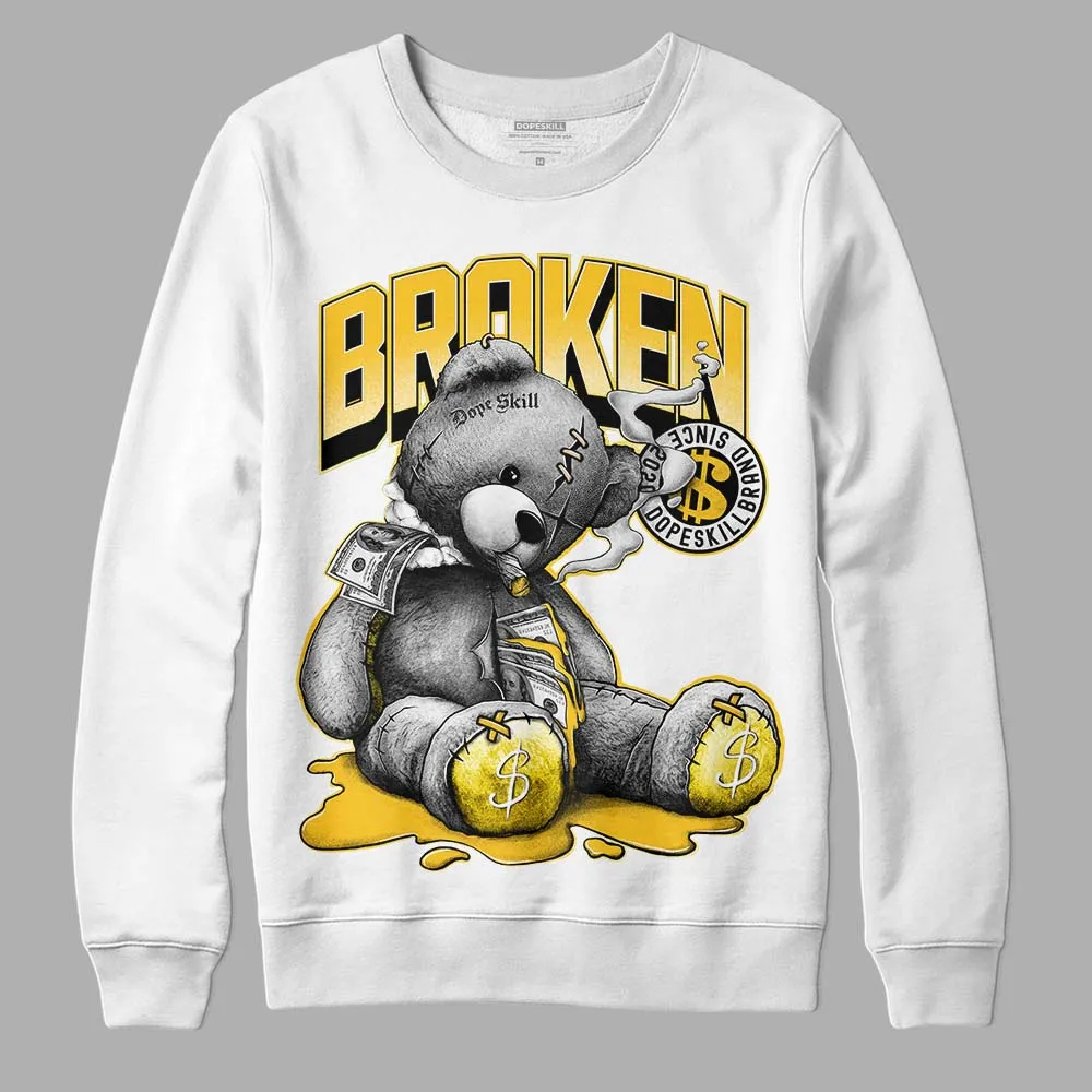 Vivid Sulfur 4s DopeSkill Sweatshirt Sick Bear Graphic sold by DopeSkill