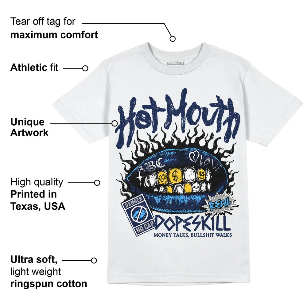 Midnight Navy 3s DopeSkill T-Shirt Hot Mouth Graphic sold by DopeSkill product image thumbnail 3