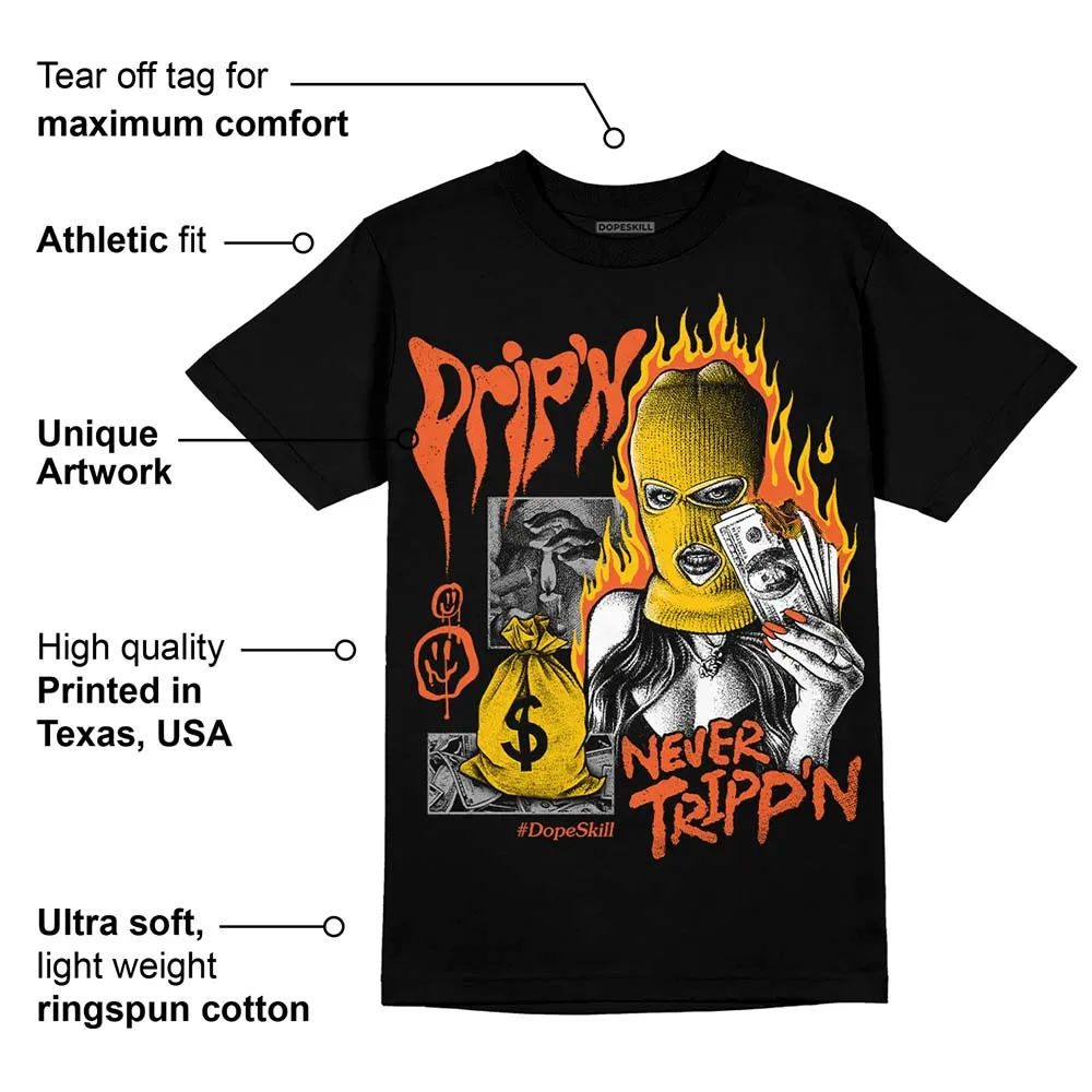 Georgia Peach 3s DopeSkill T-Shirt Drip'n Never Tripp'n Graphic sold by DopeSkill product image thumbnail 3