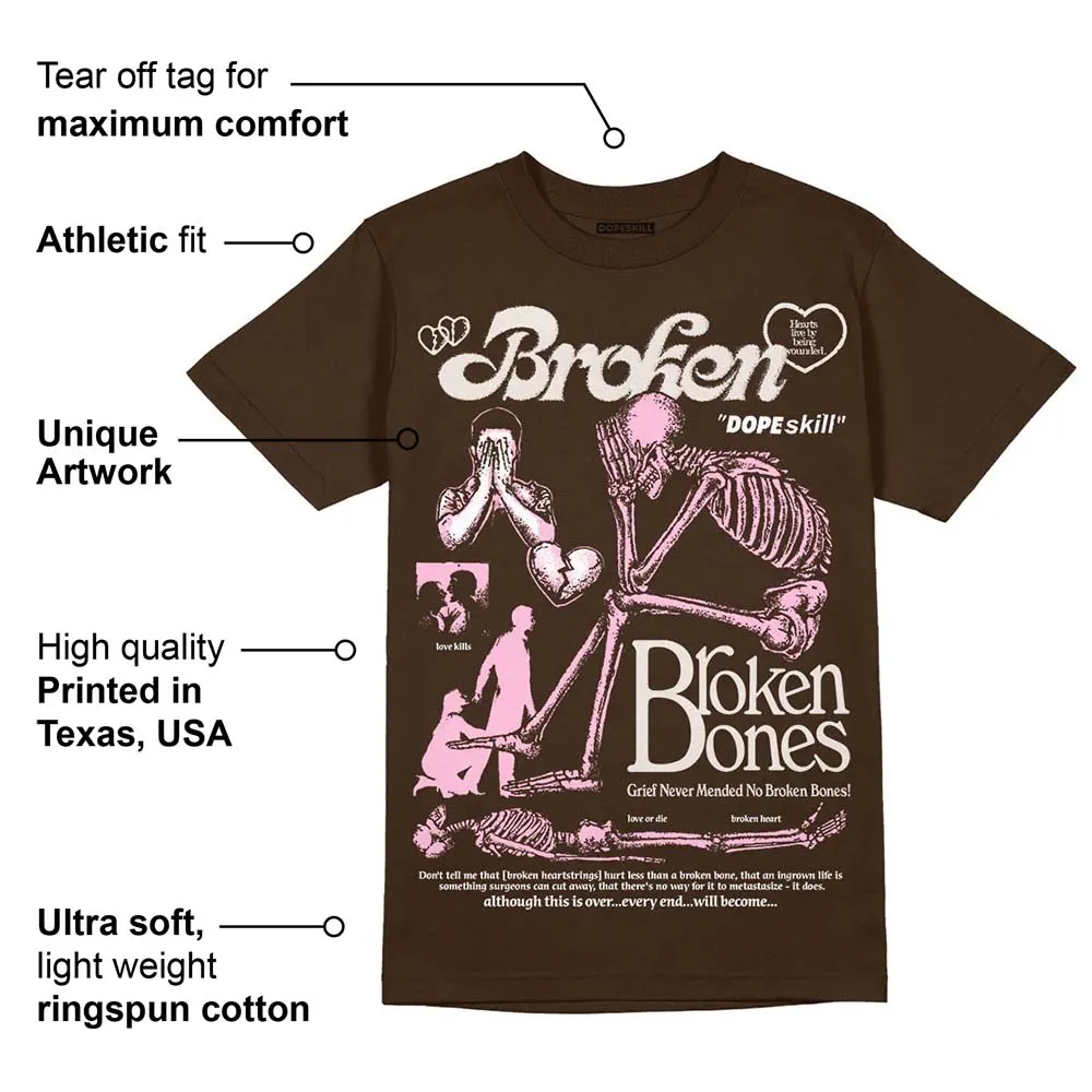 Neapolitan 11s DopeSkill Velvet Brown T-shirt Broken Bones Graphic sold by DopeSkill product image thumbnail 2
