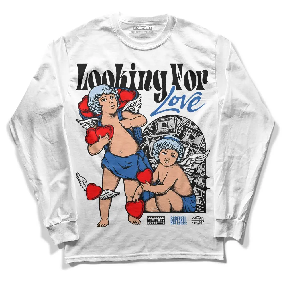 Space Jam 11s DopeSkill Long Sleeve T-Shirt Looking For Love Graphic sold by DopeSkill product image thumbnail 2