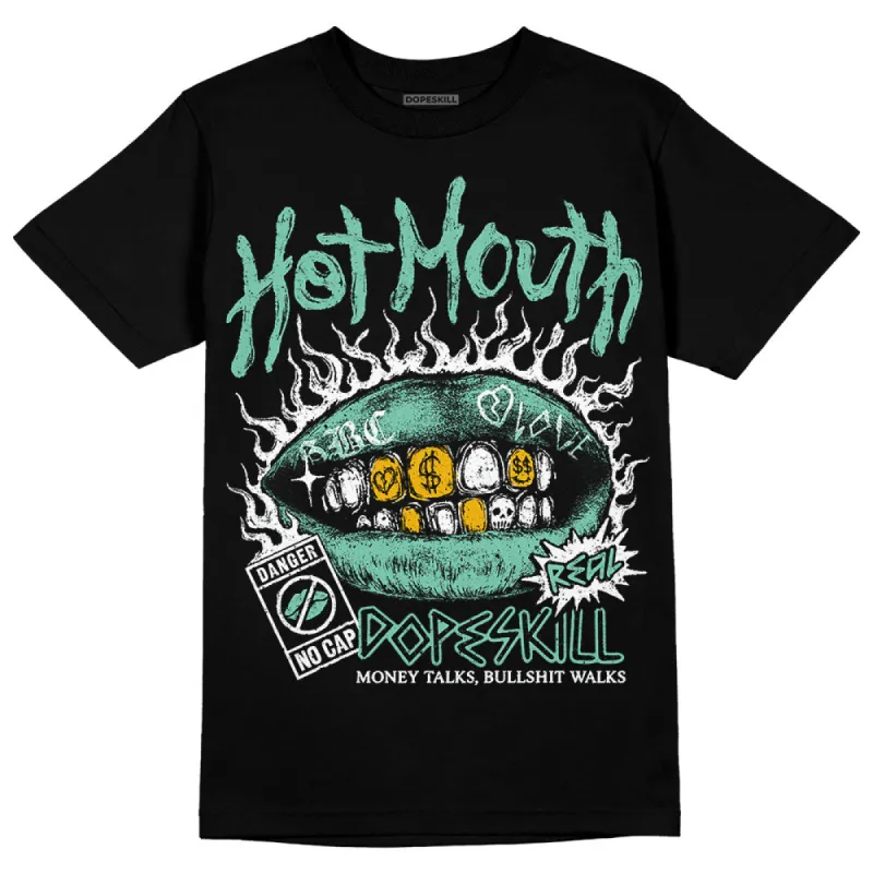 Green Glow 1s DopeSkill T-Shirt Hot Mouth Graphic sold by DopeSkill