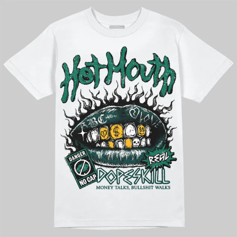 Oxidized Green 4s DopeSkill T-Shirt Hot Mouth Graphic sold by DopeSkill