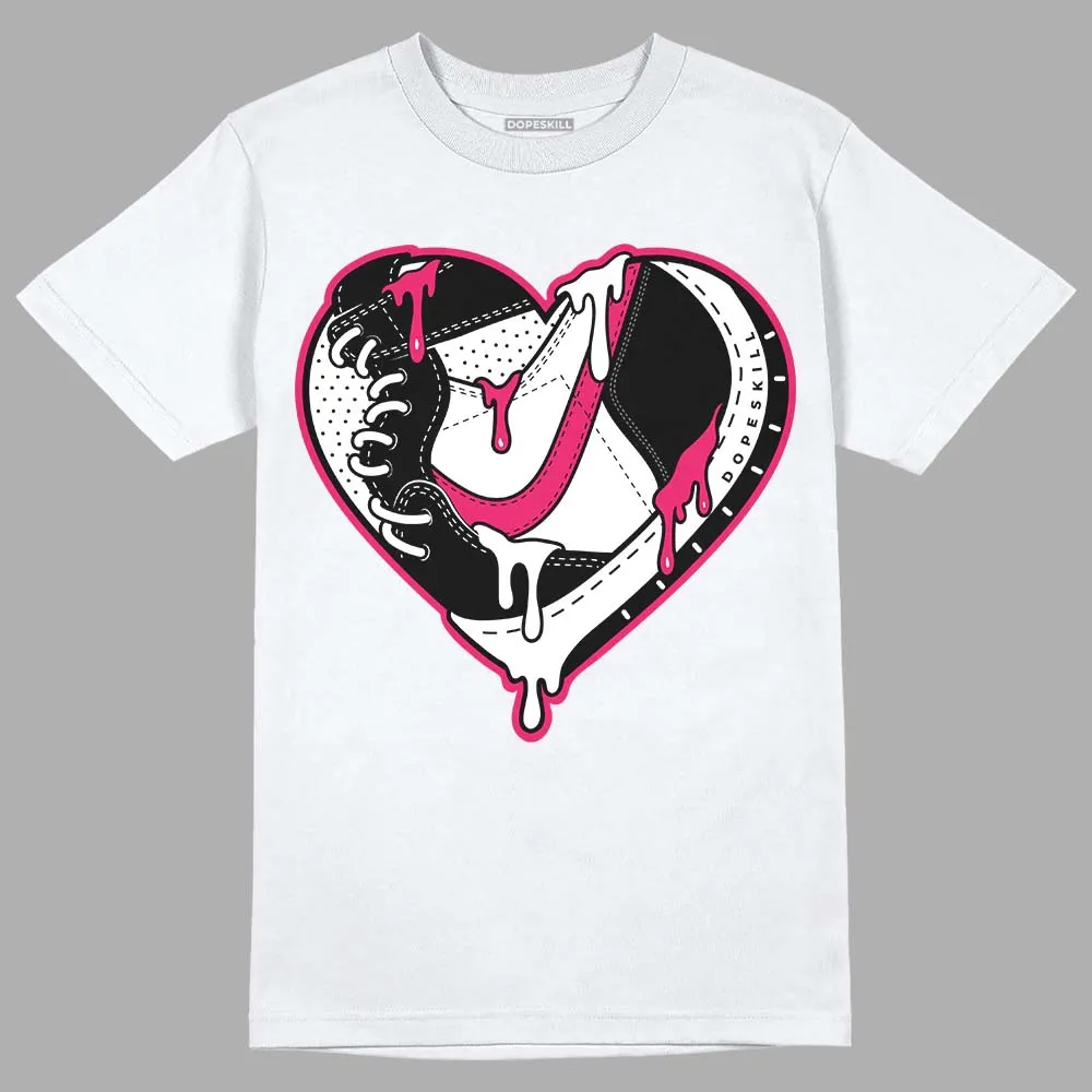 Dunk Obsidian Fierce Pink DopeSkill T-Shirt Heart Jordan 1 Graphic sold by DopeSkill