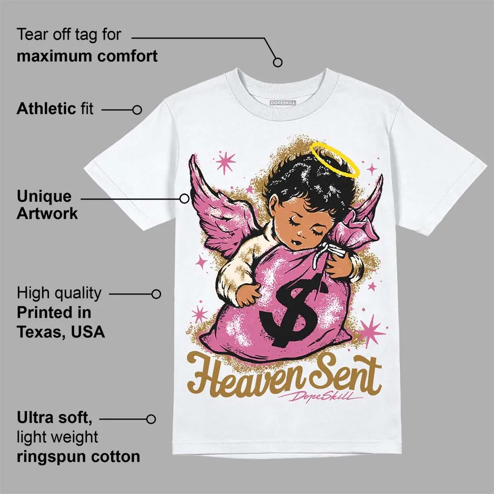 Dunk Bronzine Playful Pink Coconut Milk DopeSkill T-Shirt Heaven Sent Graphic sold by DopeSkill product image thumbnail 3