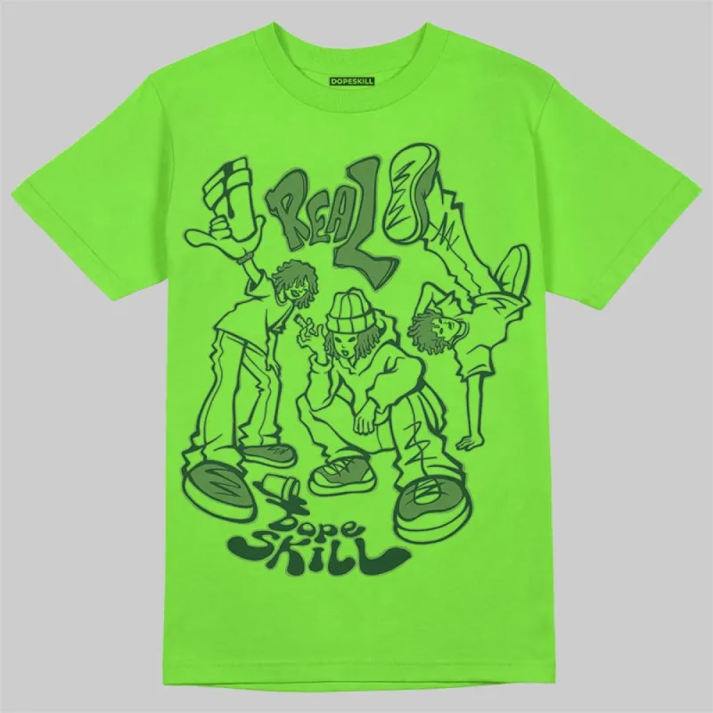Neon Green Collection DopeSkill Neon Green T-shirt Real Y2K Players Graphic sold by DopeSkill