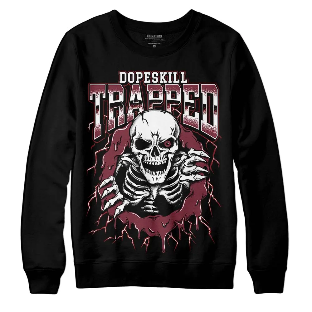 Team Red 1s DopeSkill Sweatshirt Trapped Halloween Graphic sold by DopeSkill product image thumbnail 2