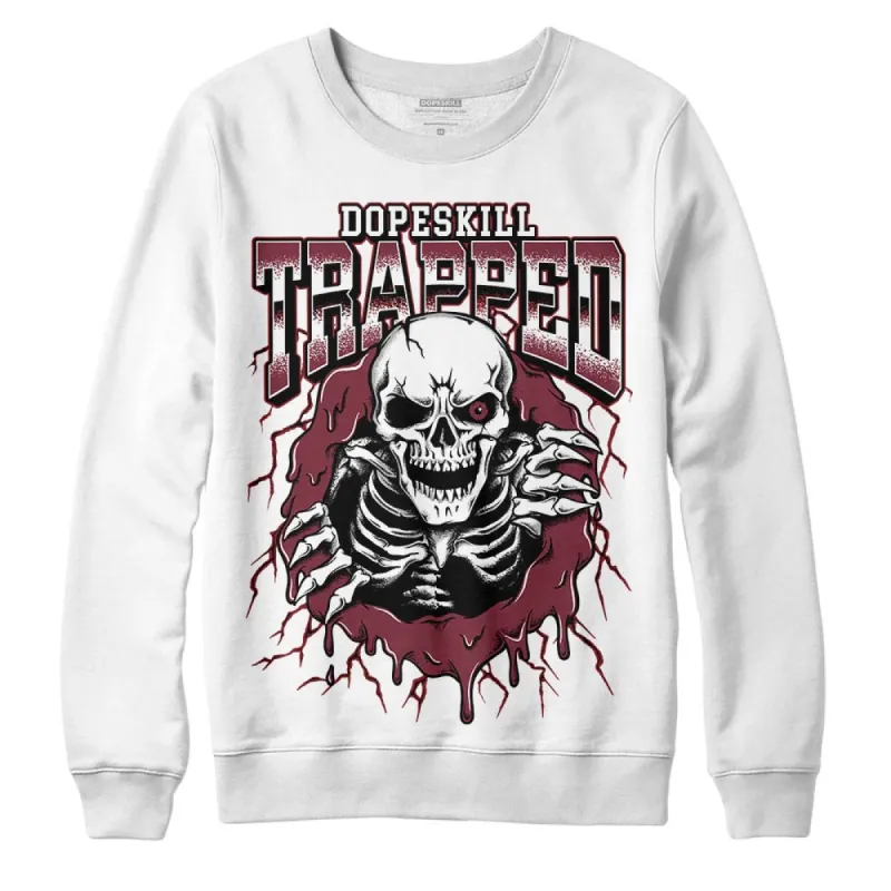 Team Red 1s DopeSkill Sweatshirt Trapped Halloween Graphic sold by DopeSkill
