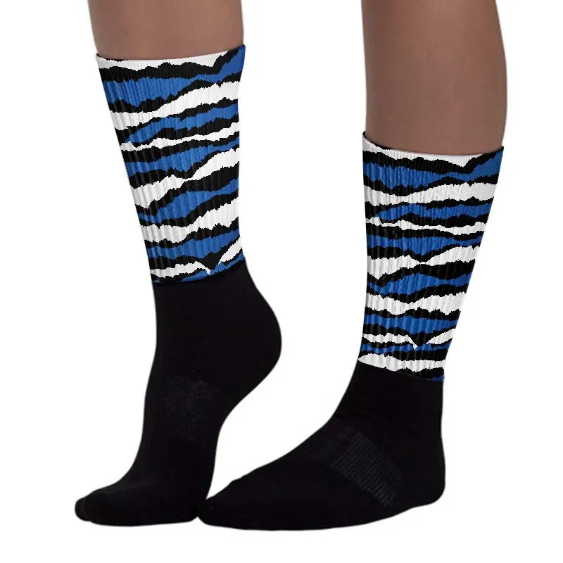 Space Jam 11s DopeSkill Sublimated Socks Abstract Tiger Graphic sold by DopeSkill product image thumbnail 3
