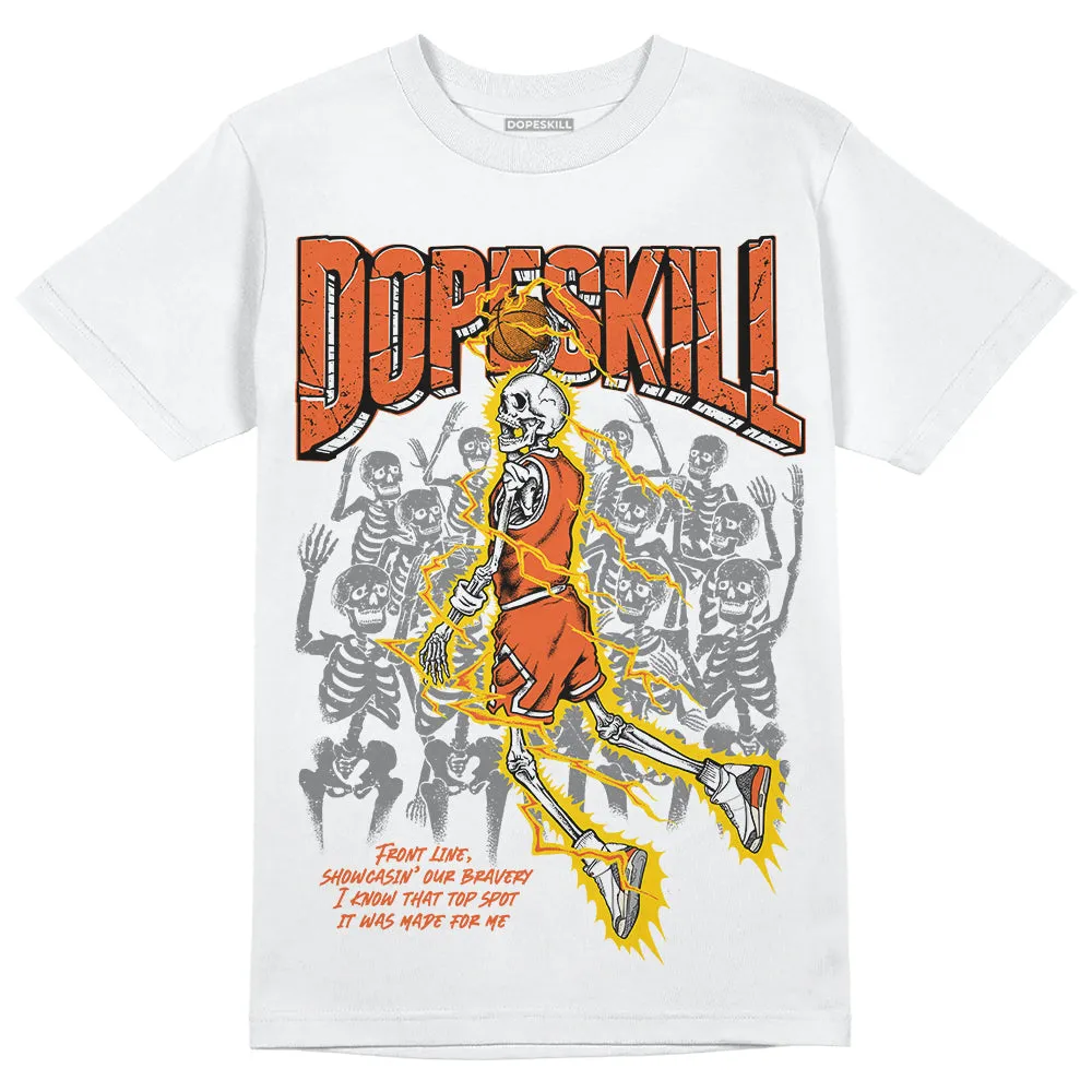 Georgia Peach 3s DopeSkill T-Shirt Thunder Dunk Graphic sold by DopeSkill product image thumbnail 2