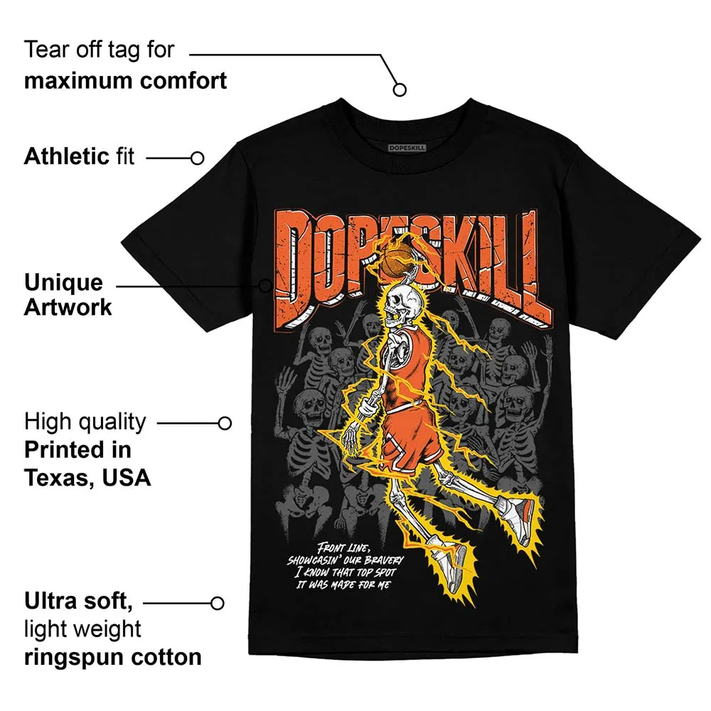 Georgia Peach 3s DopeSkill T-Shirt Thunder Dunk Graphic sold by DopeSkill product image thumbnail 3