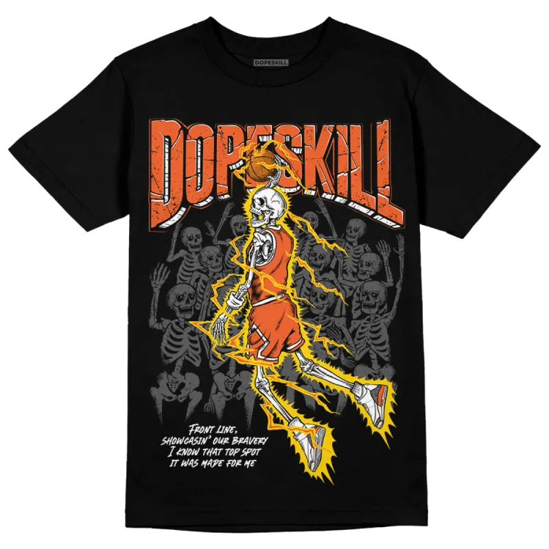 Georgia Peach 3s DopeSkill T-Shirt Thunder Dunk Graphic sold by DopeSkill