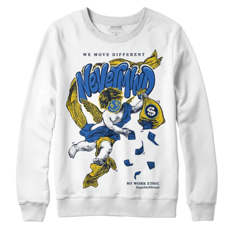 Michigan Dunks DopeSkill Sweatshirt Nevermind Graphic sold by DopeSkill