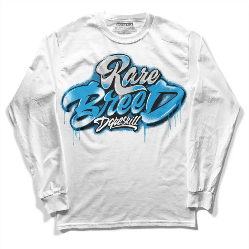 Military Blue 4s DopeSkill Long Sleeve T-Shirt Rare Breed Type Graphic sold by DopeSkill