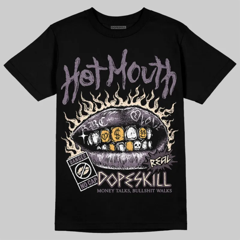 Violet Ore 3s DopeSkill T-Shirt Hot Mouth Graphic sold by DopeSkill