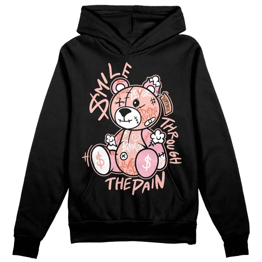 Legend Pink 11s DopeSkill Hoodie Sweatshirt Smile Through The Pain Graphic sold by DopeSkill product image thumbnail 2