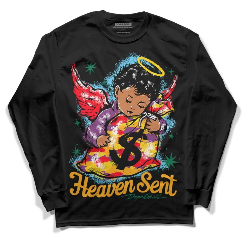 GS 'Six Championships' 1s DopeSkill Long Sleeve T-Shirt Heaven Sent Graphic sold by DopeSkill