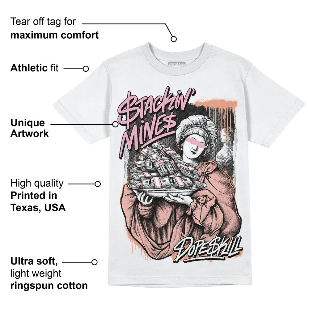 Legend Pink 11s DopeSkill T-Shirt Stackin Mines Graphic sold by DopeSkill product image thumbnail 3
