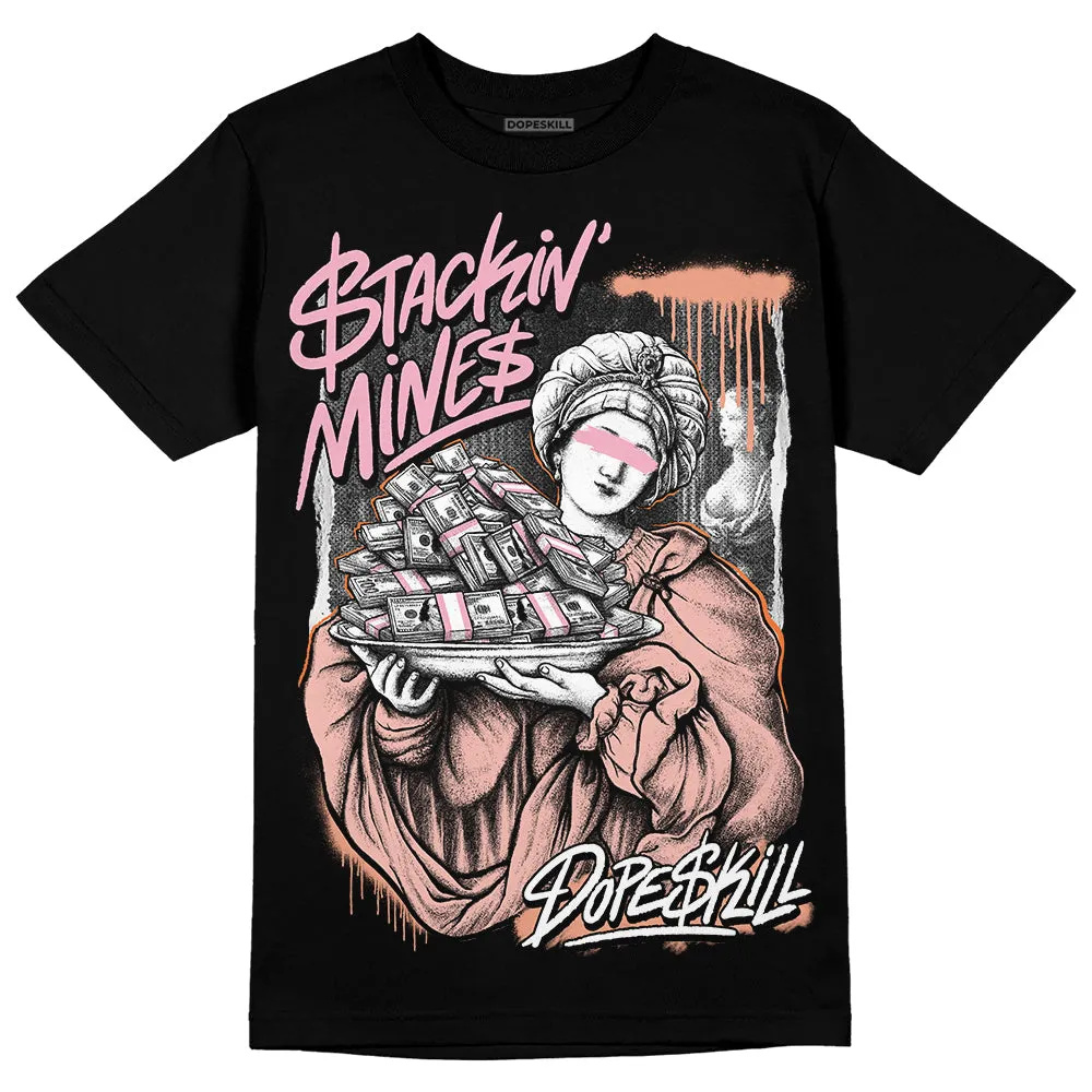 Legend Pink 11s DopeSkill T-Shirt Stackin Mines Graphic sold by DopeSkill product image thumbnail 2