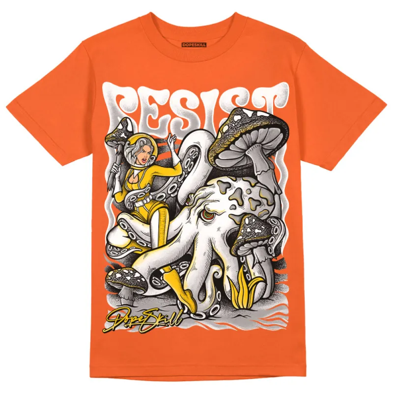 Georgia Peach 3s DopeSkill Orange T-shirt Resist Graphic sold by DopeSkill