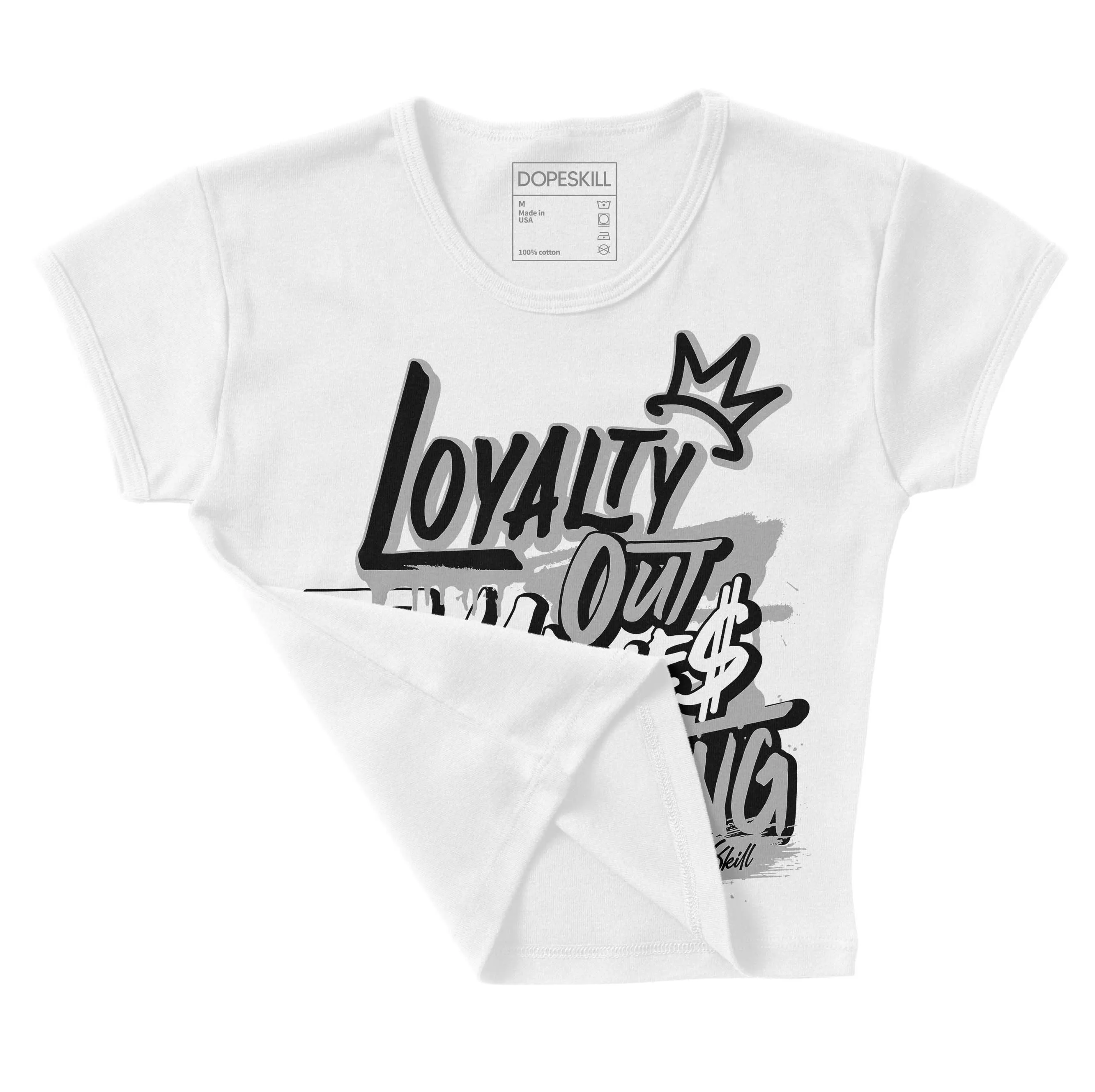 Shadow 1s DopeSkill Women's Crop Top LOVE Graphic sold by DopeSkill product image thumbnail 4