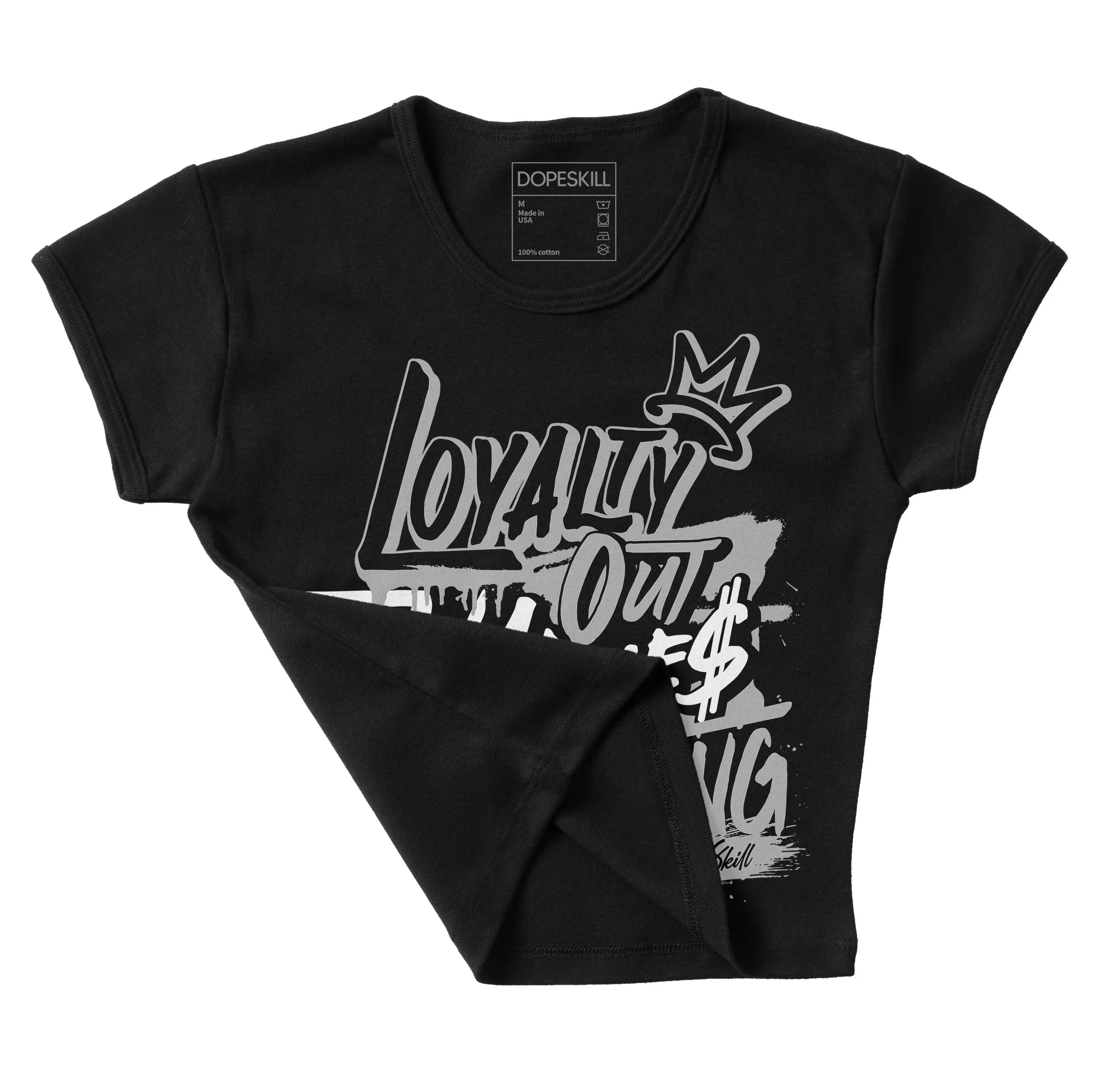 Shadow 1s DopeSkill Women's Crop Top LOVE Graphic sold by DopeSkill product image thumbnail 3
