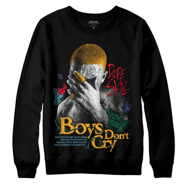 GS 'Six Championships' 1s DopeSkill Sweatshirt Boys Don't Cry Graphic sold by DopeSkill