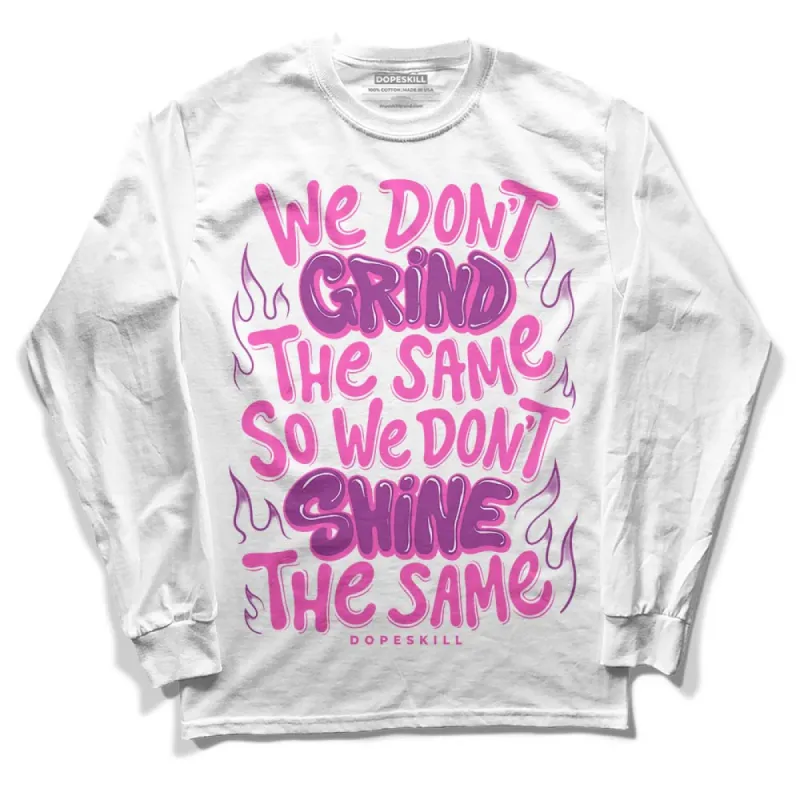 Hyper Violet 4s DopeSkill Long Sleeve T-Shirt Grind Shine Graphic sold by DopeSkill