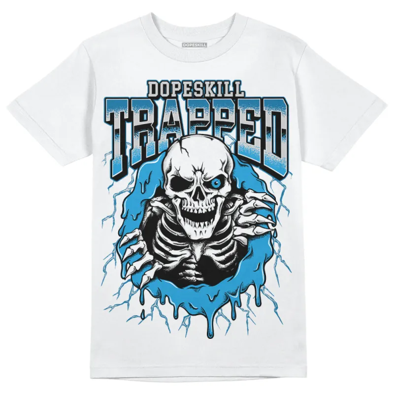 Military Blue 4s DopeSkill T-Shirt Trapped Halloween Graphic sold by DopeSkill