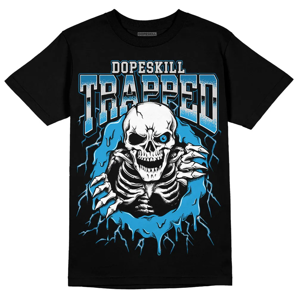 Military Blue 4s DopeSkill T-Shirt Trapped Halloween Graphic sold by DopeSkill product image thumbnail 2