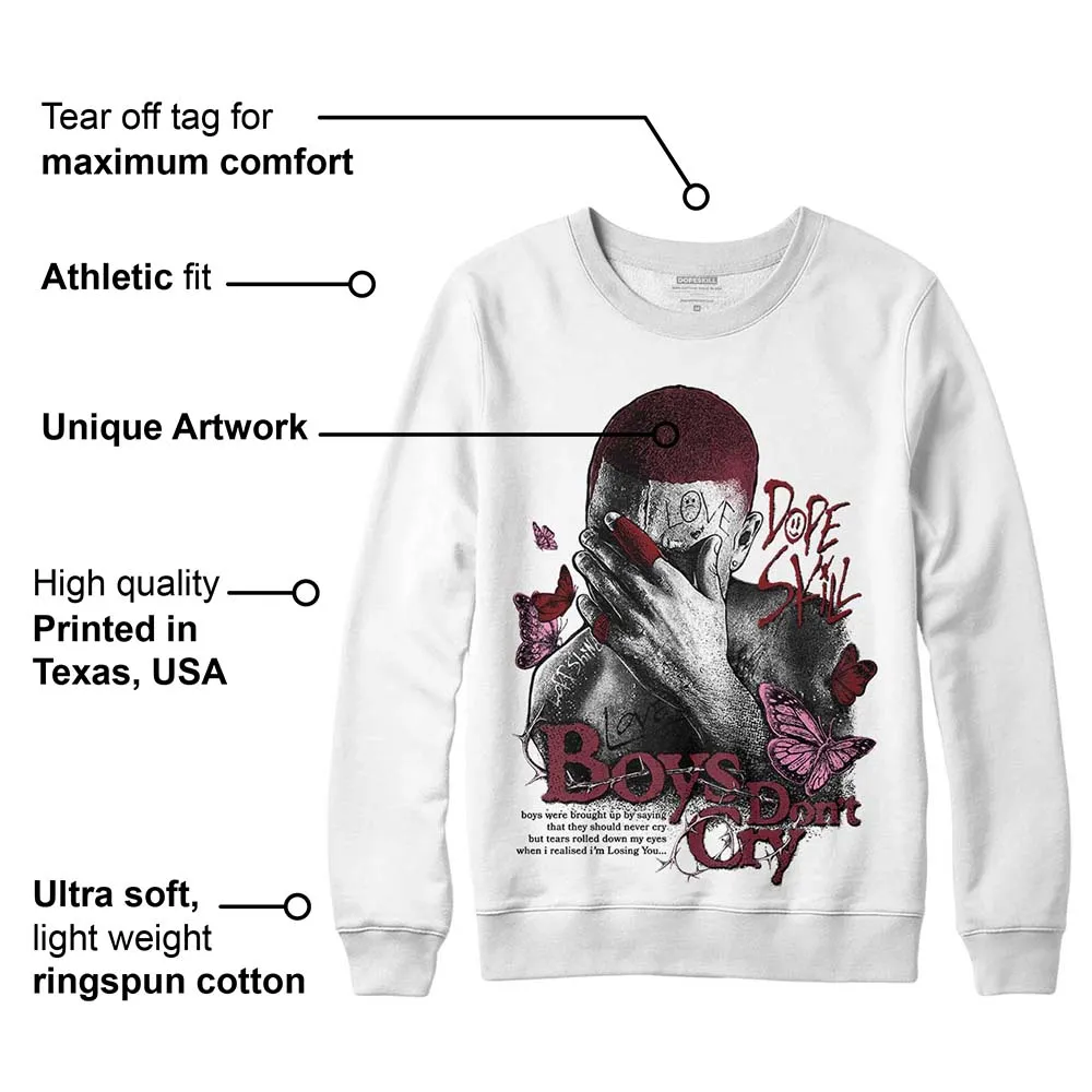 Team Red 1s DopeSkill Sweatshirt Boys Don't Cry Graphic sold by DopeSkill product image thumbnail 3