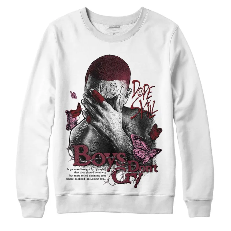 Team Red 1s DopeSkill Sweatshirt Boys Don't Cry Graphic sold by DopeSkill