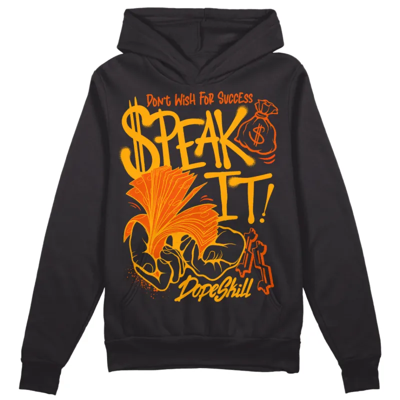 Black Taxi 12s DopeSkill Hoodie Sweatshirt Speak It Graphic sold by DopeSkill